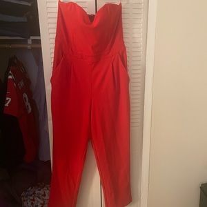 Express cropped jumpsuit